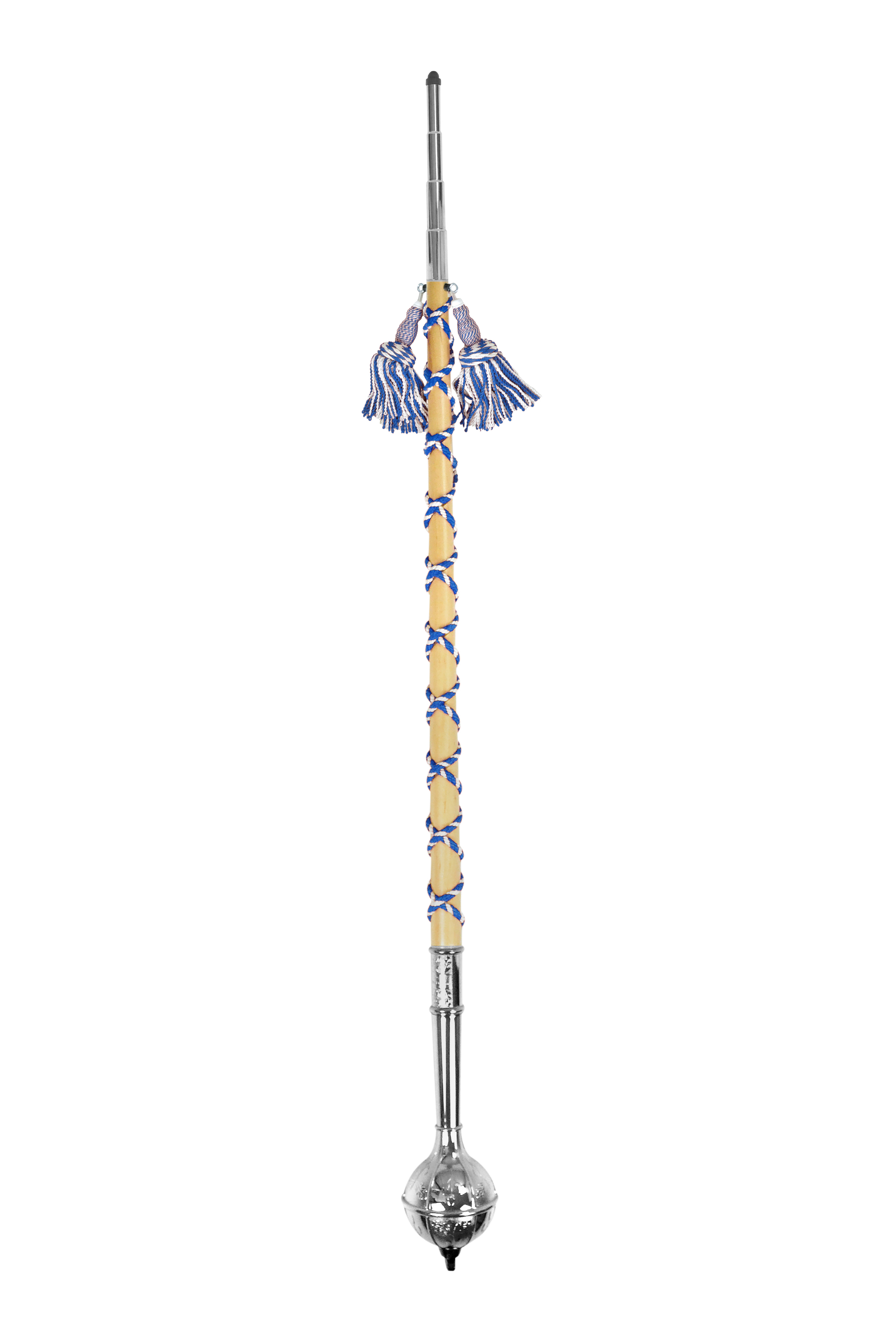 Sandner HK115 Erle 115cm Schnur in blau-weiß