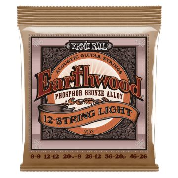 290197 Ernie Ball EB 2153 Earthwood Phosp Bronze