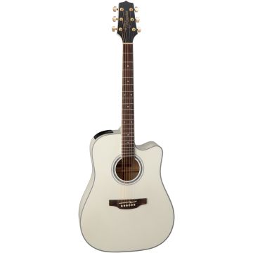 306580 Takamine GD37CE PW Pearl White Gloss