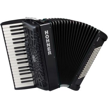 210253 Hohner Bravo III 96 black Silent Key