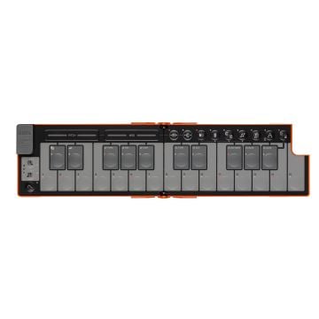 304753 Korg nanoKEY Fold Lava Orange, Ltd.