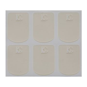 218596 BG Bissplatten klar 6 Stück A11S