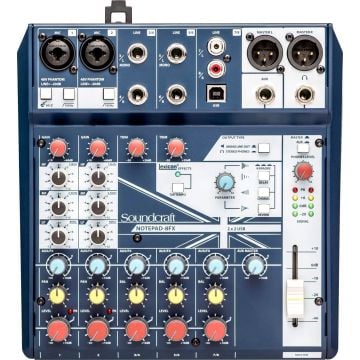 304348 Soundcraft Notepad-8FX