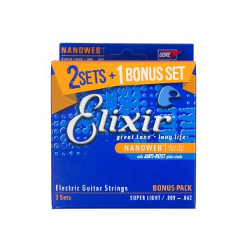292748 Elixir Electric Nanoweb 9-42
