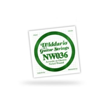 281124 DAddario NW036 Corde simple - 036