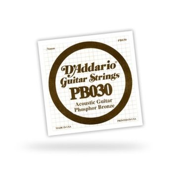 281396 DAddario PB030 Einzelsaite - 030