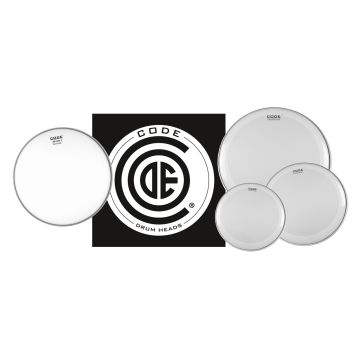 235929 CODE Drumheads Generator Clear Set Rock