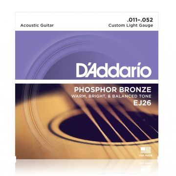 226793 DAddario EJ26 Phosphor Bronze