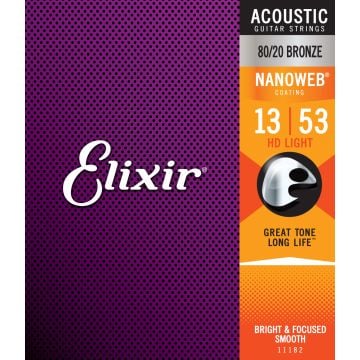 280362 Elixir 80/20 Nanoweb Akustik 13-53
