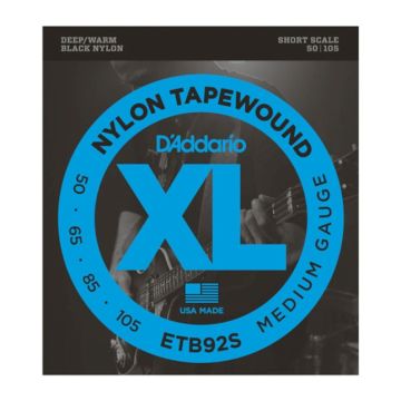 217495 DAddario ETB92S Tapewound Bass Medium