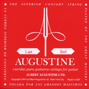 281202 Augustine Classic Red Strings