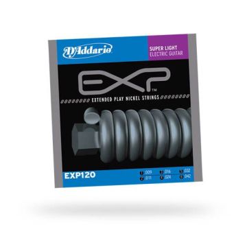 254621 DAddario EXP120 Electric Coated