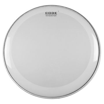 224783 CODE Drumheads Generator Clear 13''