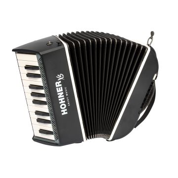 229617 Hohner XS Kinderakkordeon weiß-grau