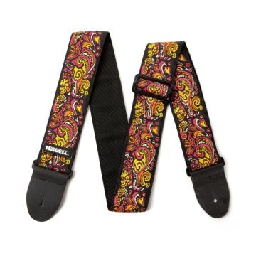 306627 Dunlop Jimi Hendrix Paisley Strap