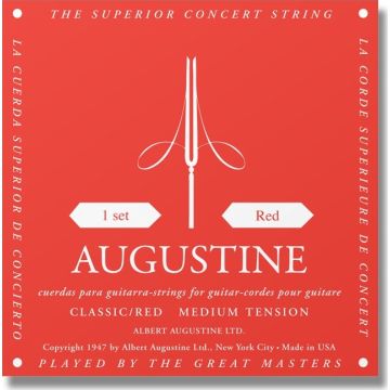 207713 Augustine Classic Red Strings