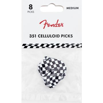 300215 Fender Wavy Checkerboard Picks