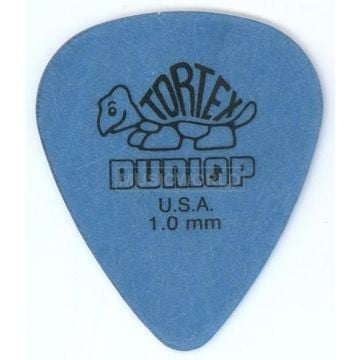 245124 Dunlop Pick Tortex Standard Blau 1.00