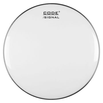 285553 CODE Drumheads Signal Smooth White 14''