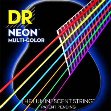 282928 DR Strings K3 Neon Hi-Def Multi-Color