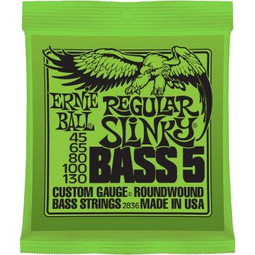 219156 Ernie Ball EB 2836 Bass 5 Regular Slinky