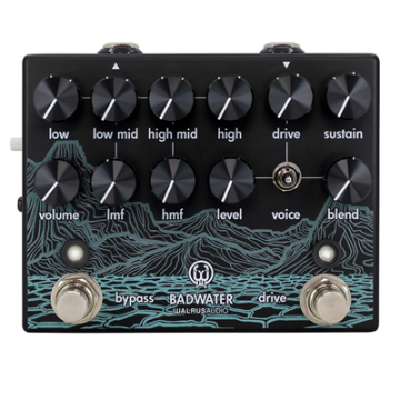 306486 Walrus Audio BADWATER Bass Preamp