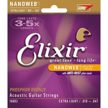 232183 Elixir Phosphor Bronze Nanoweb 10-47