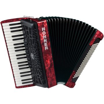 210260 Hohner Bravo III 120 rot Silent Key