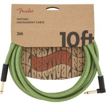 214012 Fender Festival Hemp Kabel 3 Meter