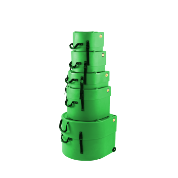 252798 Hardcase Fusion Case Set 2 Light Green