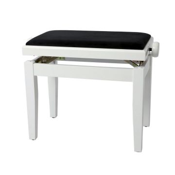 206012 Gewa Banc de piano Deluxe blanc