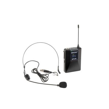 307411 Omnitronic UHF E-FLEX Beltpack + Headset