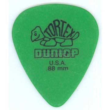 245120 Dunlop Aiguille Tortex Standard Grün 0.88