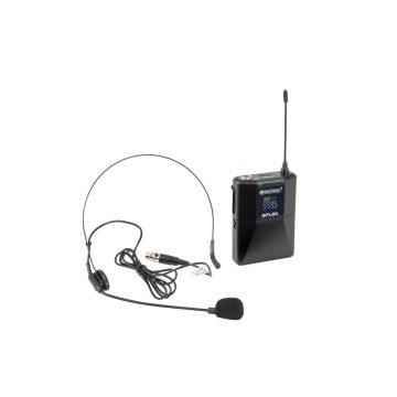 307412 Omnitronic UHF E-FLEX Beltpack + Headset