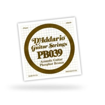 281398 DAddario PB039 Cuerda simple - 039