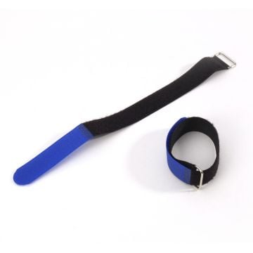 304844 Adam Hall VR1616BLU Klett Kabelbinder