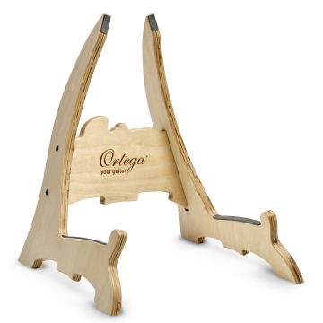 284455 Ortega Wooden Guitar Stand Natural