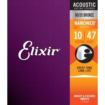 226186 Elixir 80/20 Nanoweb Akustik 10-47