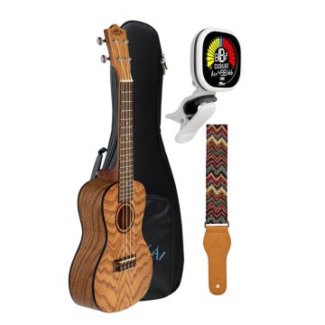 277595 Lanikai OA-C Ukulele Konzert Bundle