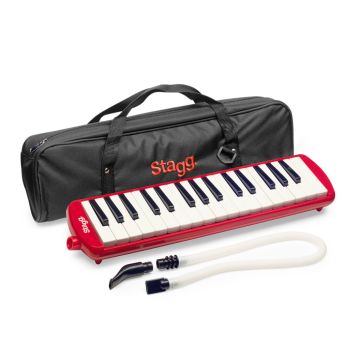 258400 Stagg Melodica 32 Rot