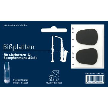 214078 aS Arnolds & Sons Bissplatte 0,8 mm 4er Set
