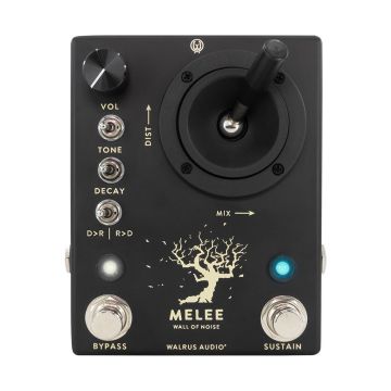 306362 Walrus Audio MELEE Black Wall of Noise