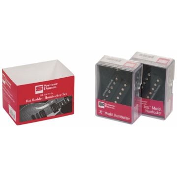 264320 Seymour Duncan Hot Rodded Humbucker Set Black