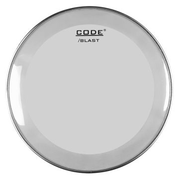 224806 CODE Drumheads Blast Clear 22''