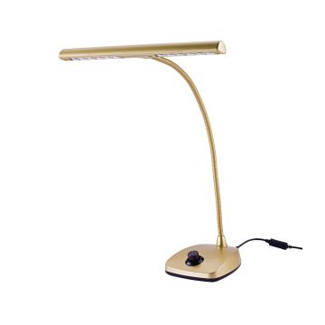 254838 K&M 12298 LED Pianoleuchte gold