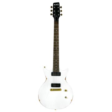 298626AUS Slick Guitars SL 60 WH AUSSTELLER