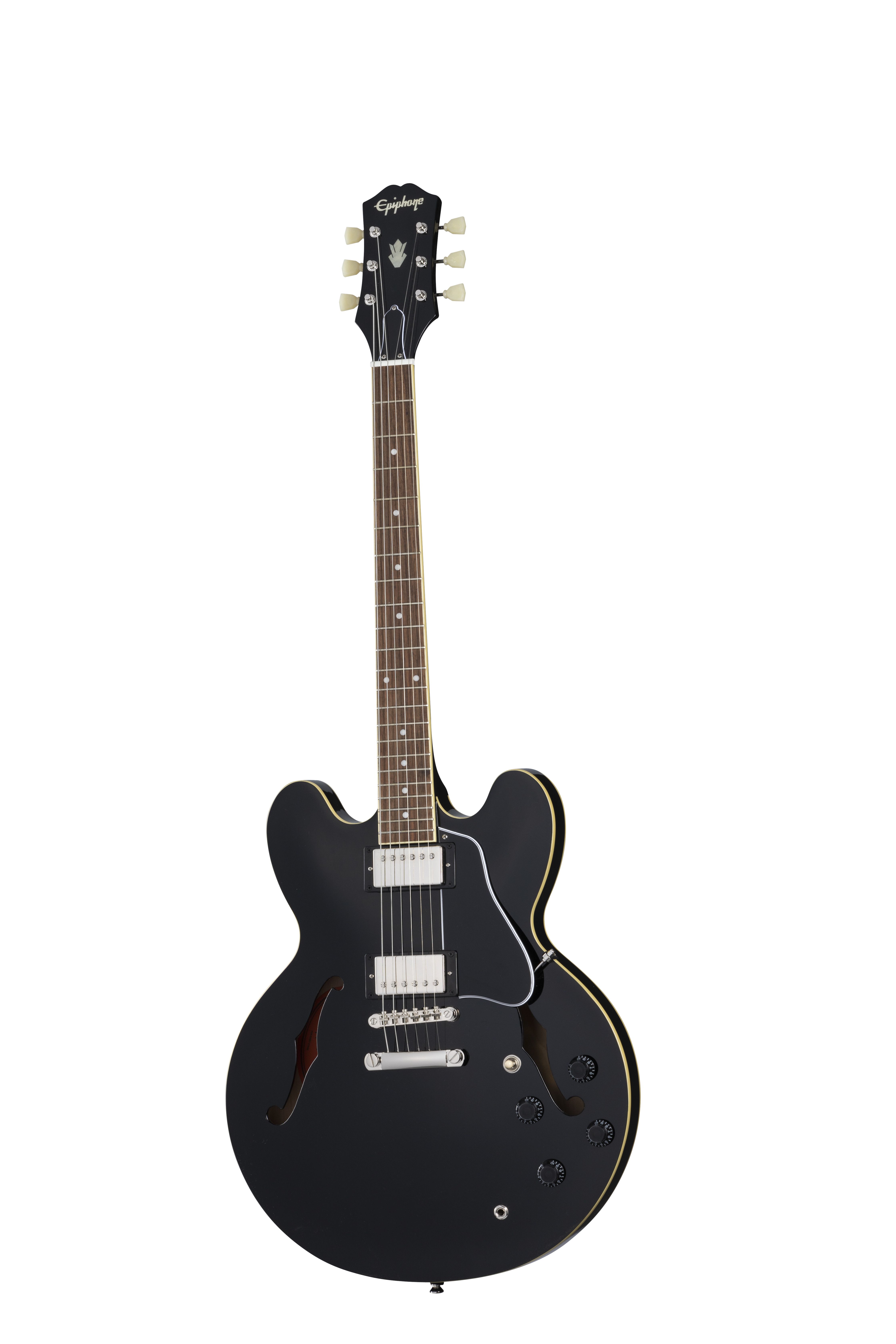 Epiphone ES-335 Ebony - Premium guitar with gig bag
