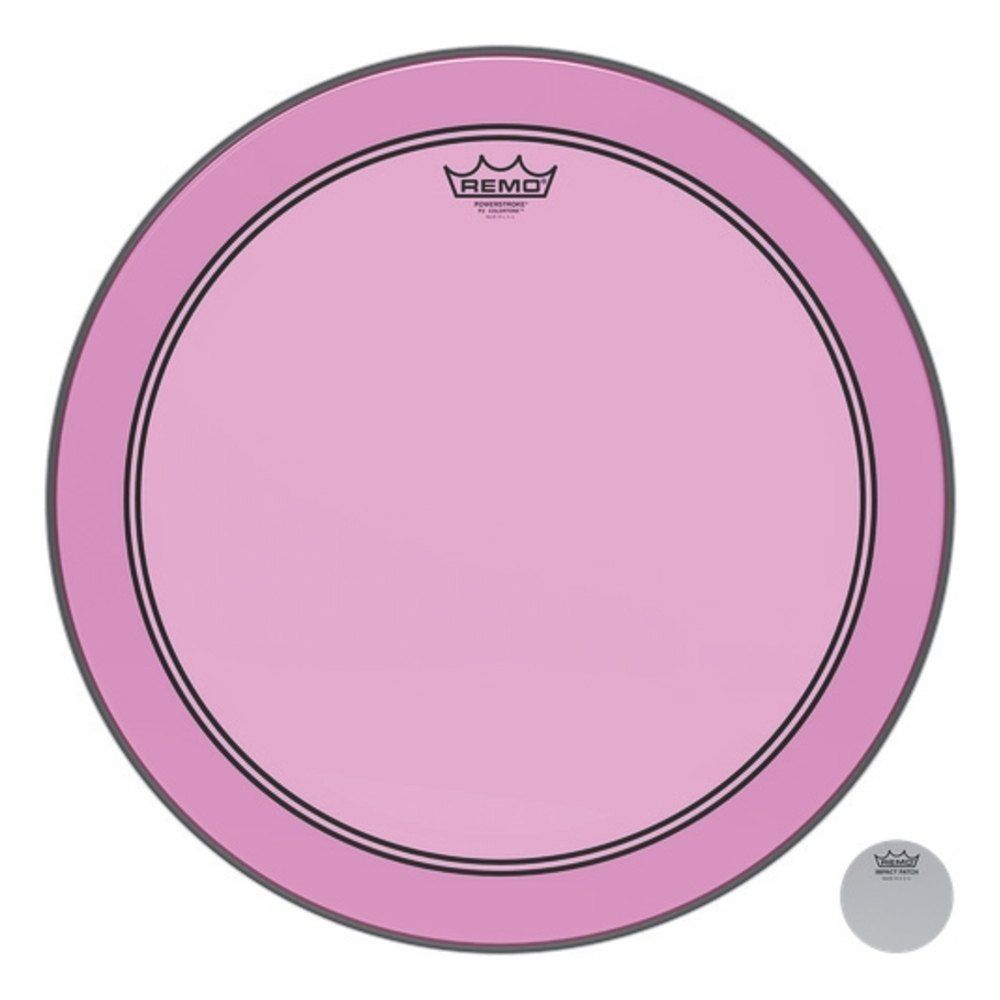 213178 Remo Powerstroke 3 Pink 20'' BD