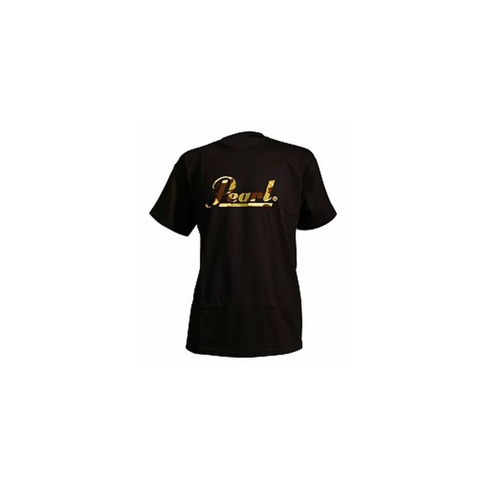 257120 Pearl T-shirt Black Camo Logo