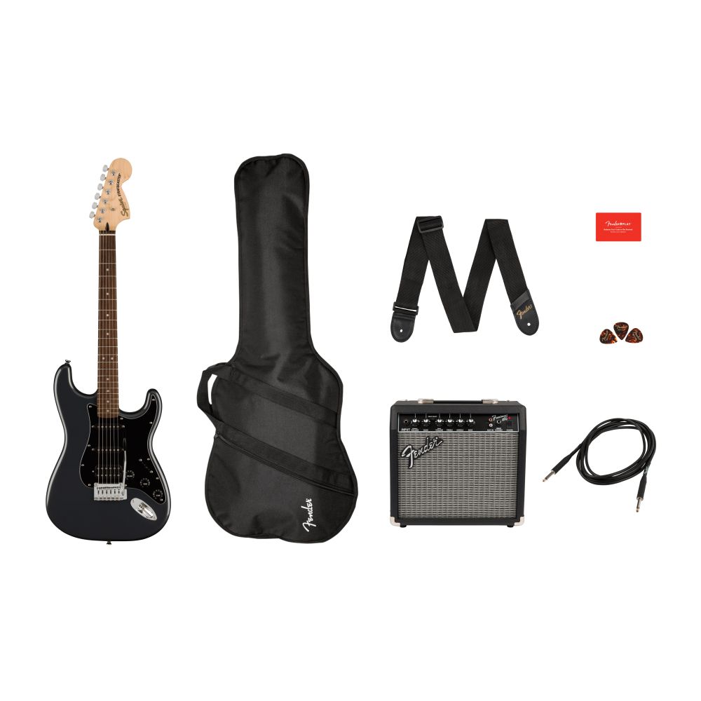 233467 Fender Squier Affinity Strat HSS Pack CFM